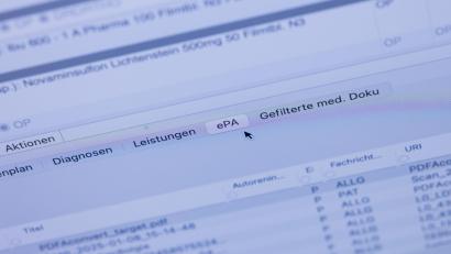 Bild: Rolf Vennenbernd
Der Test für die elektronische Patientenakte (ePA) läuft seit dem 15. Januar.