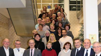 Bild: Klinikum Fichtelgebirge/exb
Dank für Treue und jahrzehntelanges Engagement: Das Klinikum Fichtelgebirge ehrte verdiente Mitarbeiterinnen und Mitarbeiter.