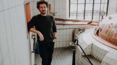 Bild: Sara Neidhardt
Blick ins Sudhaus: Lino Molter betreibt in Irchenrieth bei Weiden gemeinsam mit seinem Vater Arne eine historische Brauerei.