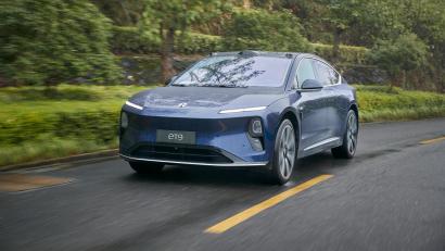 Bild: Nio/dpa
Wie First-Class-Fliegen am Boden: Der Tester ist vom Fahrkomfort des Nio ET9 begeistert.