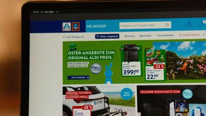 Bild: Georg Hilgemann/dpa
Der Aldi-Onlineshop wurde 2021 gegründet.