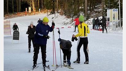 Bild: Manfred Gleißner/exb
Dank Höhenlage und technischer Beschneiung: Im Skilanglaufzentrum war von Ende 2024 bis in den März hinein Wintersport möglich.