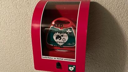 Symbolbild: lei
Der kürzlich gestohlene Vilsecker Defibrillator ist wieder da.