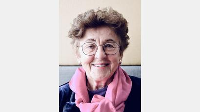 Bild: do
Autorin Marianne Ach liest am 10. April 2025 im Kapitalsaal des Klosters Speinshart