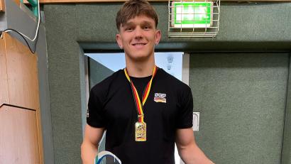 Bild: Filipp Linzer
Adam Leifridt ist deutscher U20-Meister in der Gewichtklasse bis 86 Kilogramm.