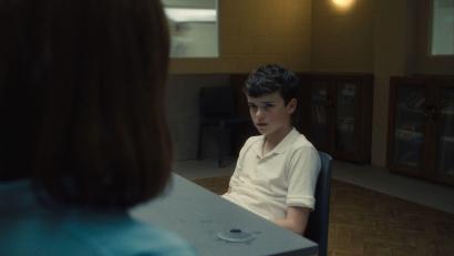 Bild: -/Netflix/dpa
Owen Cooper spielt Jamie Miller in der britischen Netflix-Serie „Adolescence“. Die vierteilige Serie ist seit fast drei Wochen auf Netflix verfügbar.