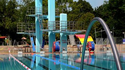 Archivbild: Stephan Huber
Am Donnerstag, 1. Mai, startet im Hockermühlbad Amberg die neue Freibadsaison.