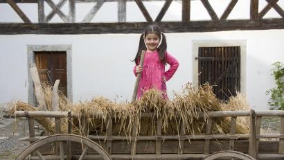 Bild: Elisabeth Wiesner
Im Freilandmuseum Oberpfalz gibt es für Kinder viel zu erleben.