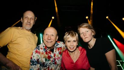 Bild: Thiemo Donhauser
Das sind die Well Tuned Catz (von links): Leif Wiesmeth, Eckhard Kopetzki, Angela Thar und Anita Kinscher.