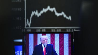 Symbolbild: Arne Dedert/dpa
Donald Trump und die Börse: Robert Beer äußert sich zu beidem im Interview.