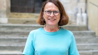 Bild: Armin Weigel/dpa
2020 gewann Gertrud Maltz-Schwarzfischer die OB-Wahl in Regensburg. 2026 will sie nicht mehr antreten. (Archivbild)