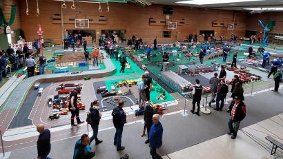 Bild: Peter Ostermann/exb
Der Schlacken e.V. stellt mit Hilfe von weiteren Modellbau-Vereinen aus der Region eine Erlebnis-Ausstellung auf die Beine.