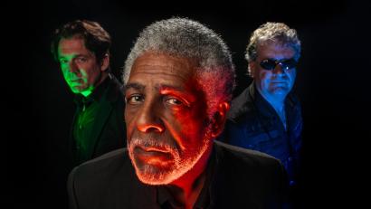 Bild: Hubert Moser/exb
Gitarren-Legende Leroy Emmanuel und seine Band LMT Connection kommen nach Amberg in den Trio Club.