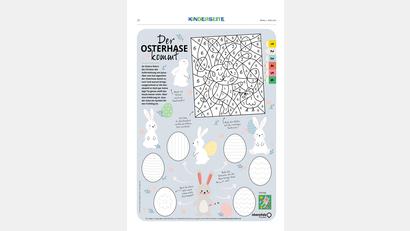 Bild: Oberpfalz Medien
Malen und Knobeln.