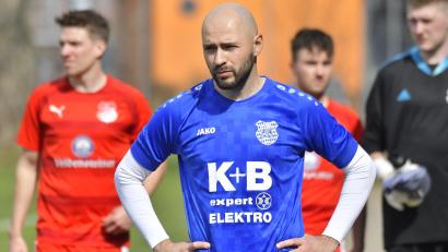 Archivbild: Hubert Ziegler
Niko Becker hört am Saisonende als Trainer des TuS Rosenberg auf.
