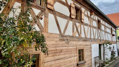Archivbild: Gabi Schönberger
Das Ledererhaus in Neustadt/WN ist 2024 mit dem Denkmalpreis ausgezeichnet worden.