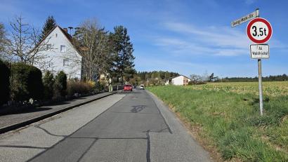 Bild: vsr
Für die Kanalsanierung in der Georg-Mark-Straße (Bild) und Wiesauer Straße sind 120.000 Euro eingeplant.