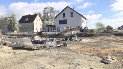 Bild: wro
Vom Kreisel ist (bis auf die dafür vorgesehene Stelle) noch nichts zu sehen.