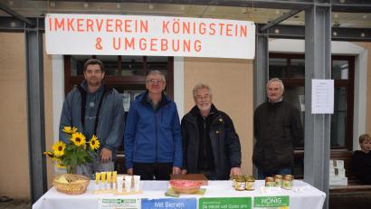 Archivbild: hdk
Stammgast beim Markt der Genüsse ist der Königsteiner Imkerverein.