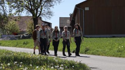 Symbolbild: DPSG Sulzbach-Rosenberg/Isabella Kaiser
In Gruppen sind am Samstag, 26. April, Hunderte Pfadfinder auf bestimmten Routen zwischen Hahnbach und Sulzbach-Rosenberg unterwegs.