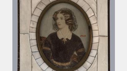 Bild: Uwe Moosburger/www.altrofoto.de/exb
Ein Miniaturporträt von Lola Montez im Haus der Bayerischen Geschichte in Regensburg.