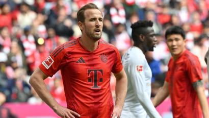 Bild: Peter Kneffel/dpa
Harry Kane sah gegen Mainz die Gelbe Karte und muss nun in Leipzig zuschauen.