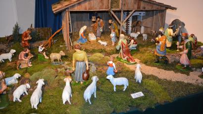 Bild: jr
Insgesamt sind 22 Krippen bei der Mitterteicher Krippenausstellung zu bewundern.