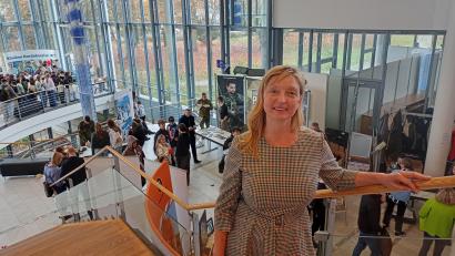 Bild: shl
Jutta Kistner gibt Anfang des kommenden Jahres ihren Posten als Geschäftsführerin der Max-Reger-Halle schon wieder auf.