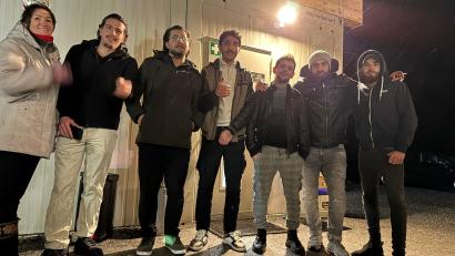 Bild: prh
Auch wenn einige der Flüchtlinge gerade zu Weihnachten das Heimweh nach ihren Familien plagt, sind sie doch gut angekommen in Plößberg.