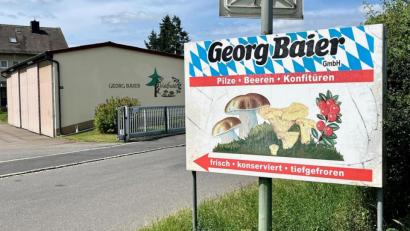 Bild: Gabi Schönberger
Pilze und Beeren gibt es hier weiterhin – auch wenn die Georg Baier GmbH aus Pressath Insolvenz angemeldet hat.