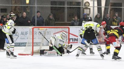 Bild: Roland Halmel
Der ERSC Amberg hat in Schongau verloren.