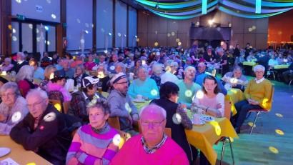 Bild: kro
Der Seniorenfasching des Landkreises Tirschenreuth war wieder sehr gut besucht.