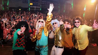 Archivbild: tok
Golden Glitter Band 2019.