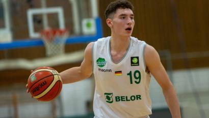 Bild: SK Foto Art Kilian Schmitt/Baunach Young Pikes
Der Neustädter Kay Bruhnke in Aktion für das ProA-Team Baunach Young Pikes.