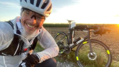 Bild: Herbert Manz/exb
Der Schwarzenfelder Herbert Manz hat sich in der Rad-Szene bei den Ultra-Bikern einen Namen gemacht. 2024 erwies sich für ihn als Jahr mit extremen Höhen und Tiefen.