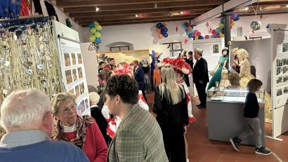 Bild: Marko Pammer/exb
Tief in den Fasching eintauchen können Besucher im Nabburger Stadtmuseuem Zehentstadel