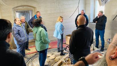 Bild: Markus Preisinger
Die Teilnehmer an der CSU-Klausurtagung in Bärnau besichtigten das Ackerbürgerhaus Bärnau.