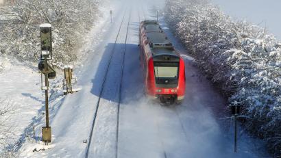 Symbolbild: Hösamer
Noch fahren die Züge zwischen Regensburg und Hof mit Diesel. Im Zuge der geplanten Elektrifizierung der Strecke ist der Bau einer Bahnstromtrasse nötig – und die soll auch durch den Landkreis Tirschenreuth führen.