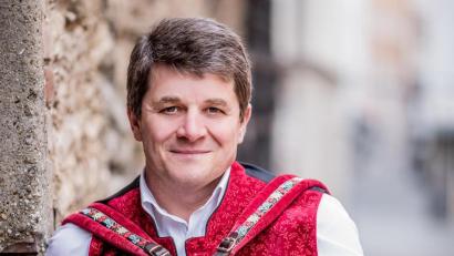 Bild: Berli Berlinski/exb
In Nabburg trainiert "Bäff" die Lachmuskeln des Publikums.