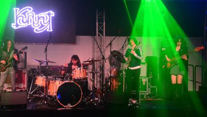 Bild: Kunz
Quartett mit Dame: Die Heavy Indie Band "Kant".