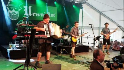 Archivbild: lg
Die "Urwaidler" spielen beim Heimatfest.
