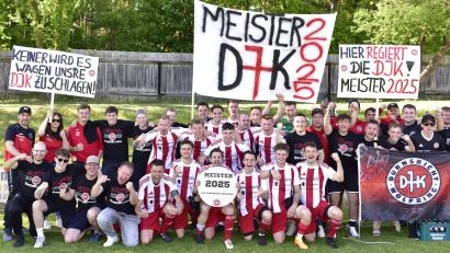 Bild: ham
Die DJK Dürnsricht ist Meister der Kreisklasse Nord im Fußballkreis Schwandorf/Cham.