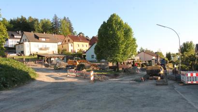 Bild: pi
Die städtebauliche Maßnahme "Plattenberg" ist das derzeit größte Projekt in Flossenbürg.