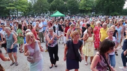 Archivbild: Kunz
Tausende Besucher kommen jedes Jahr zu den Konzerten der Weidener Sommerserenaden.