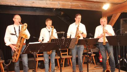Archivbild: pi
Die "Sax-Brothers" spielen wieder für den Verein "Hoffnung für Menschen e.V."