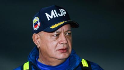 Bild: Jesus Vargas/dpa
Innenminister Cabello wirft dem Oppositionellen terroristische Aktivitäten vor. (Archivbild)