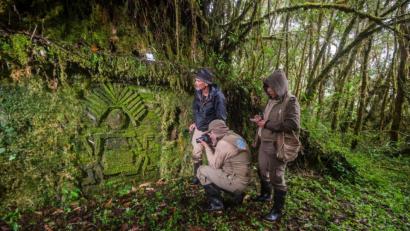 Bild: Heinz Plenge Pardo/World Monuments Fund/dpa
Die Chachapoya errichteten in den Nebelwäldern urbane Zentren und rituelle Stätten.