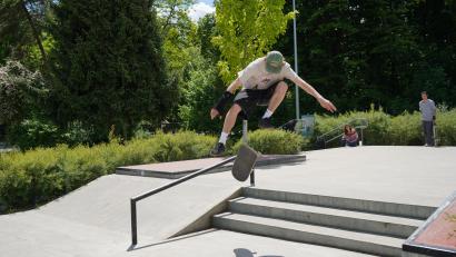 Bild: mcl
Der 4. Weidener Skatecontest.