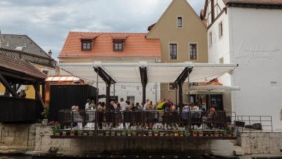Bild: Wolfgang Steinbacher
Das Bootshaus in Amberg feiert am Pfingstsonntag, 8. Juni, ein bayerisch-böhmisches Brückenfest.