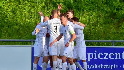 Bild: Dirk Meier
Torjubel nach dem 2:0 für die DJK Gebenbach.